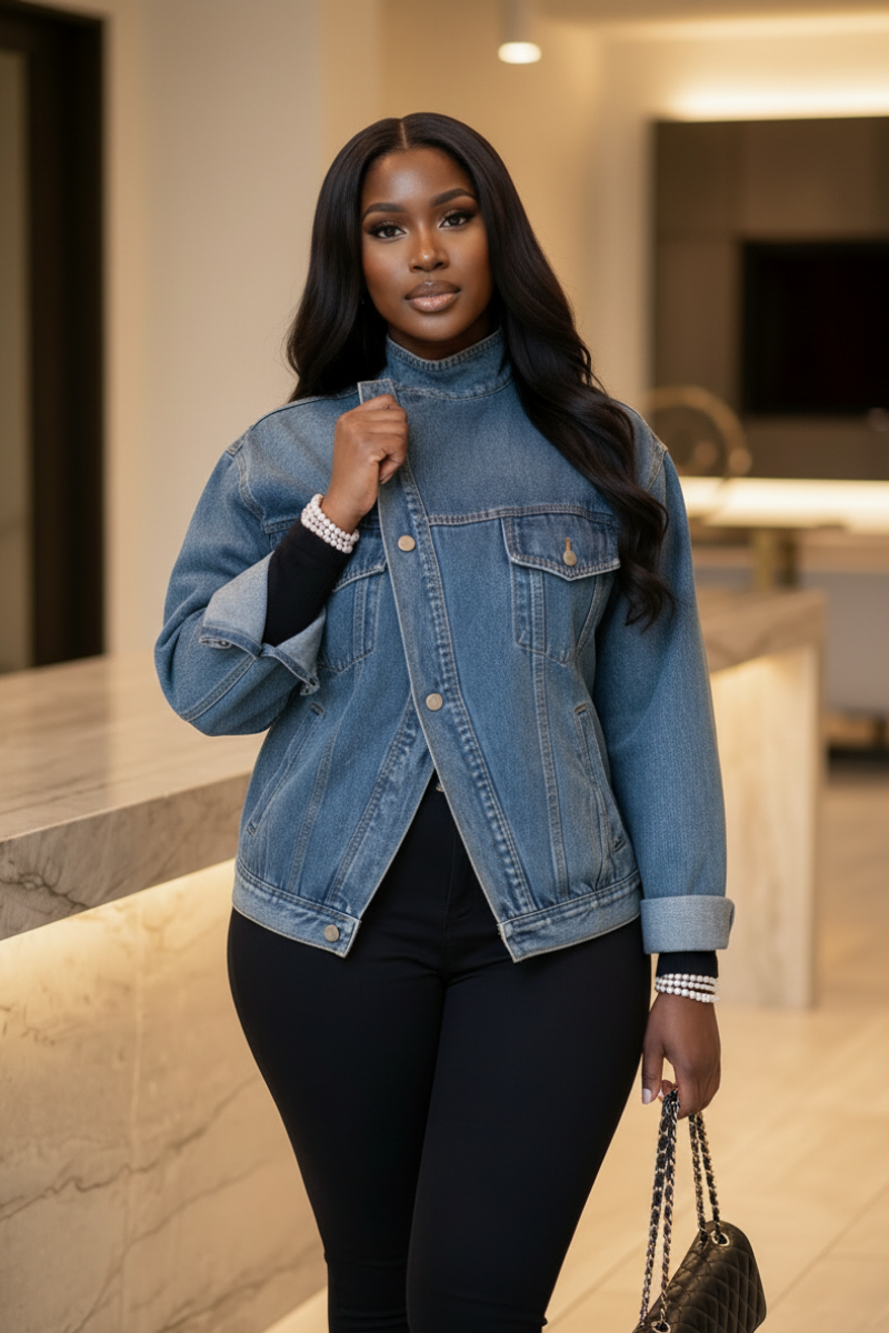She's Arrived Denim Jacket